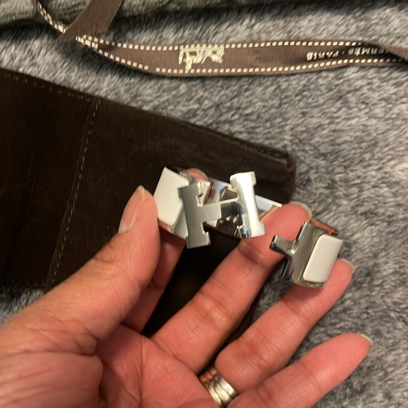 Hermes Clic H Bracelet White - Picture 11 of 15